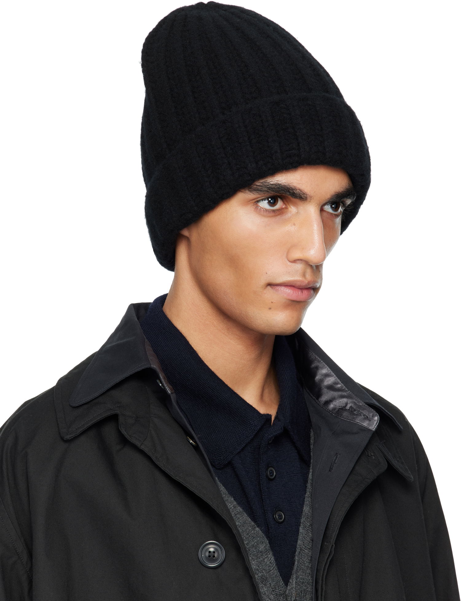 Kulicha Maison Margiela Maison Margiela Felted Wool Beanie Čierna | S50TB0009 M13091, 1