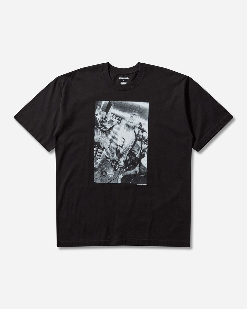 Tričko Neighborhood Charles Peterson SS-5 Graphic Print T-Shirt Čierna | 252PCNH-ST14S BLACK
