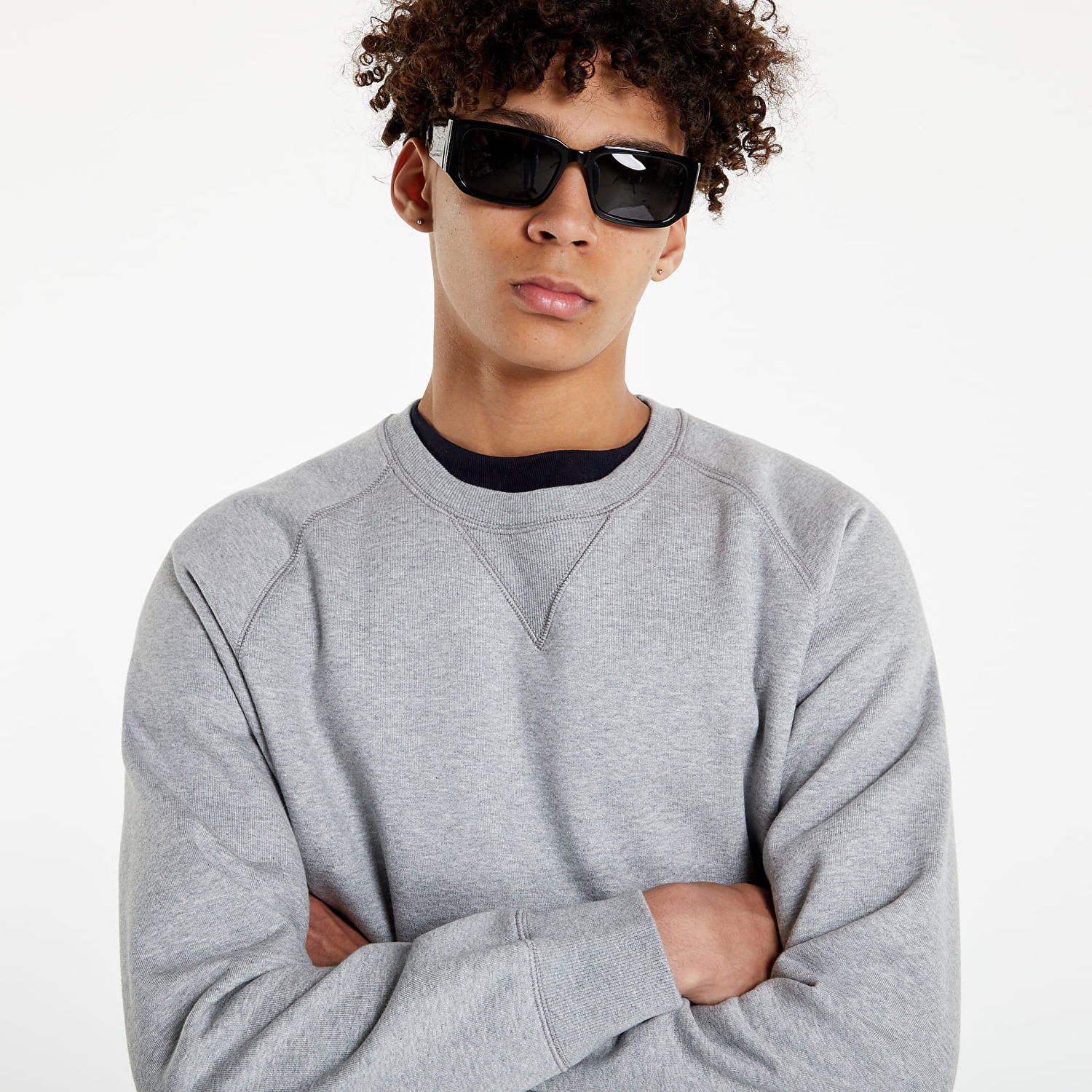 Mikina Carhartt WIP Chase Sweatshirt Šedá | I026383.00MXX, 0