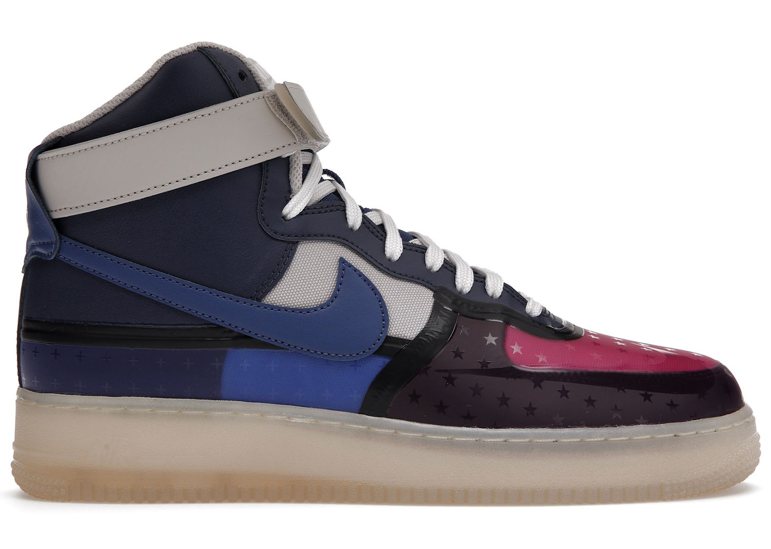 Tenisky a topánky Nike Air Force 1 High '07 Premium Thunder Blue Pink Prime Čierna | DV1015-437, 0