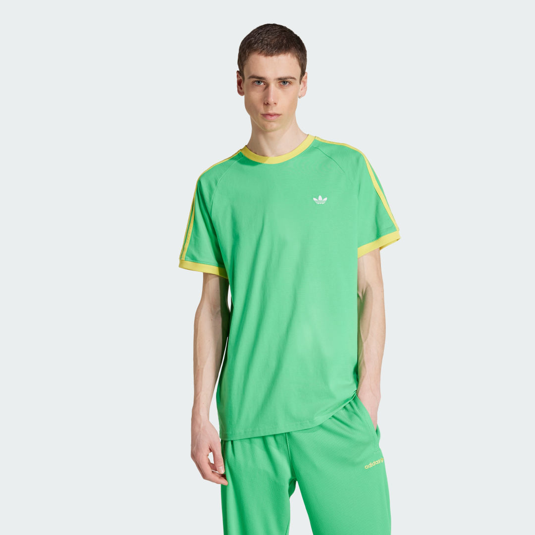 Tričko adidas Performance Monogram Cali T-Shirt Zelené | JP4432, 0