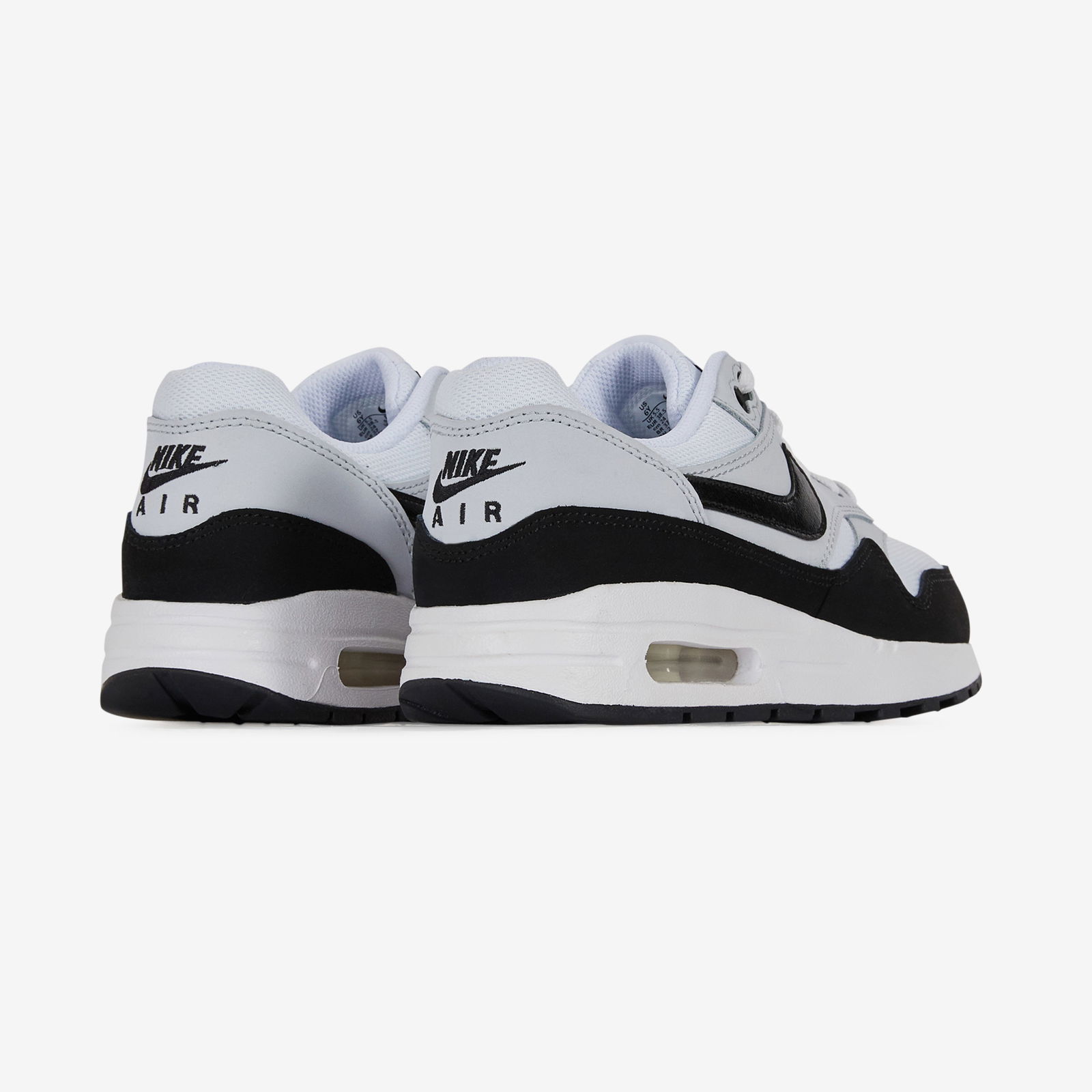 Air Max 1 Blanc/noir