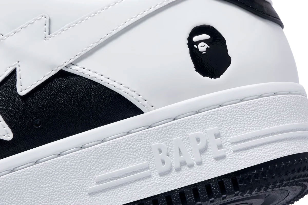 Bape Sta #6 M2 Black/White