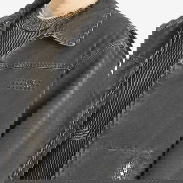 Bunda Maison Margiela Heavy Weight Washed Chore Jacket, Size Small Šedá | SH0AM0041-M35249-900, 5