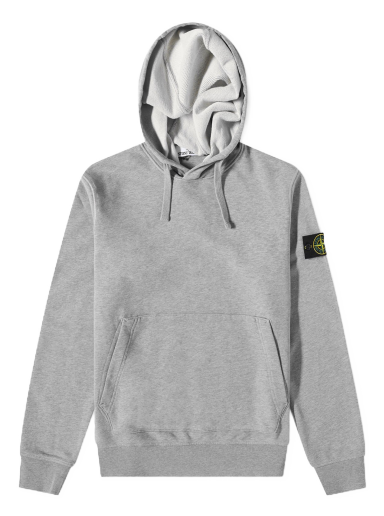 Mikina Stone Island Garment Dyed Popover Hoody Šedá | 101564151-A0M64