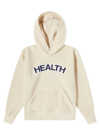 Mikina Sporty & Rich Health Sherpa Hoodie Béžová | HO664CR