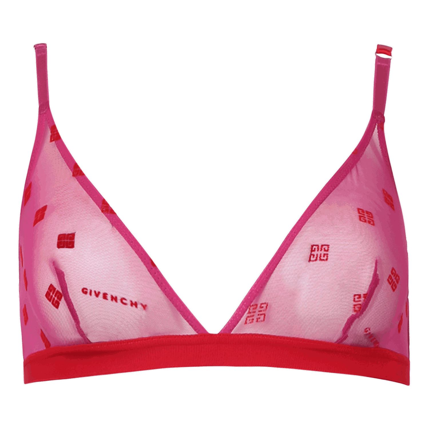 Podprsenka Givenchy Jacquard Bra Ružová | BWB01E30U0 910, 0