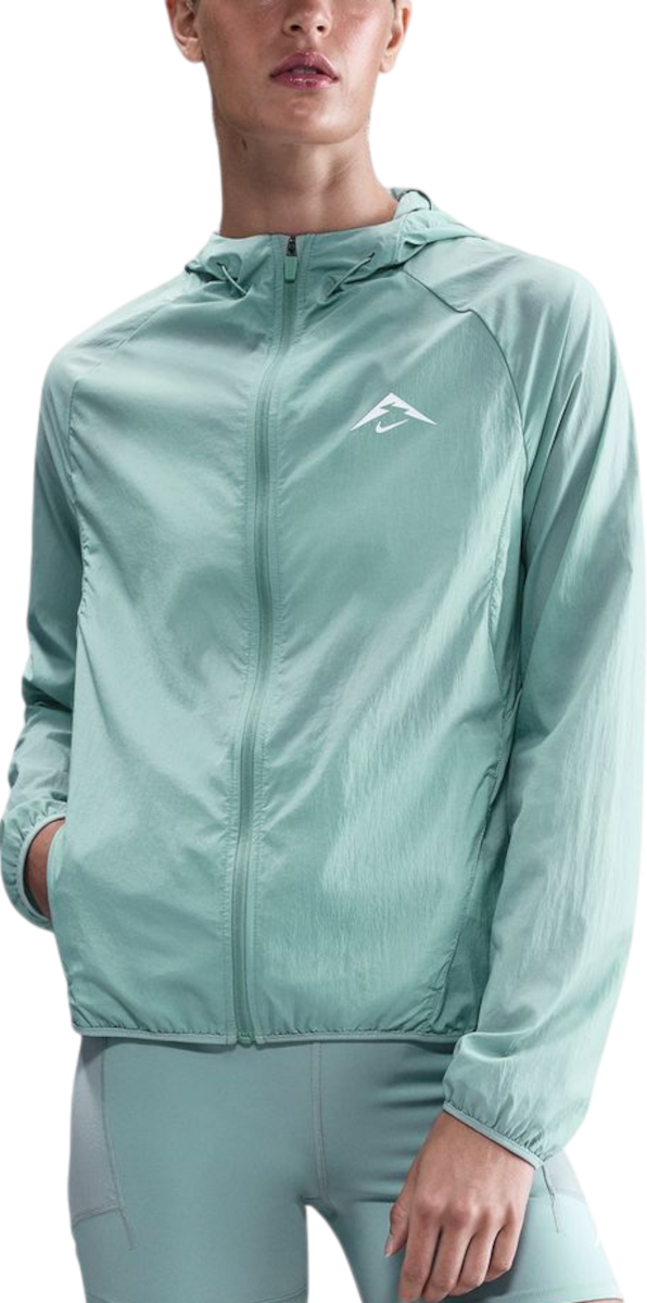 Bunda Nike Nike Trail Hooded Jacket Zelené | hj2250-017, 0