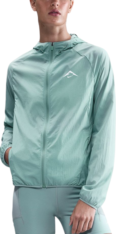 Bunda Nike Nike Trail Hooded Jacket Zelené | hj2250-017, 0