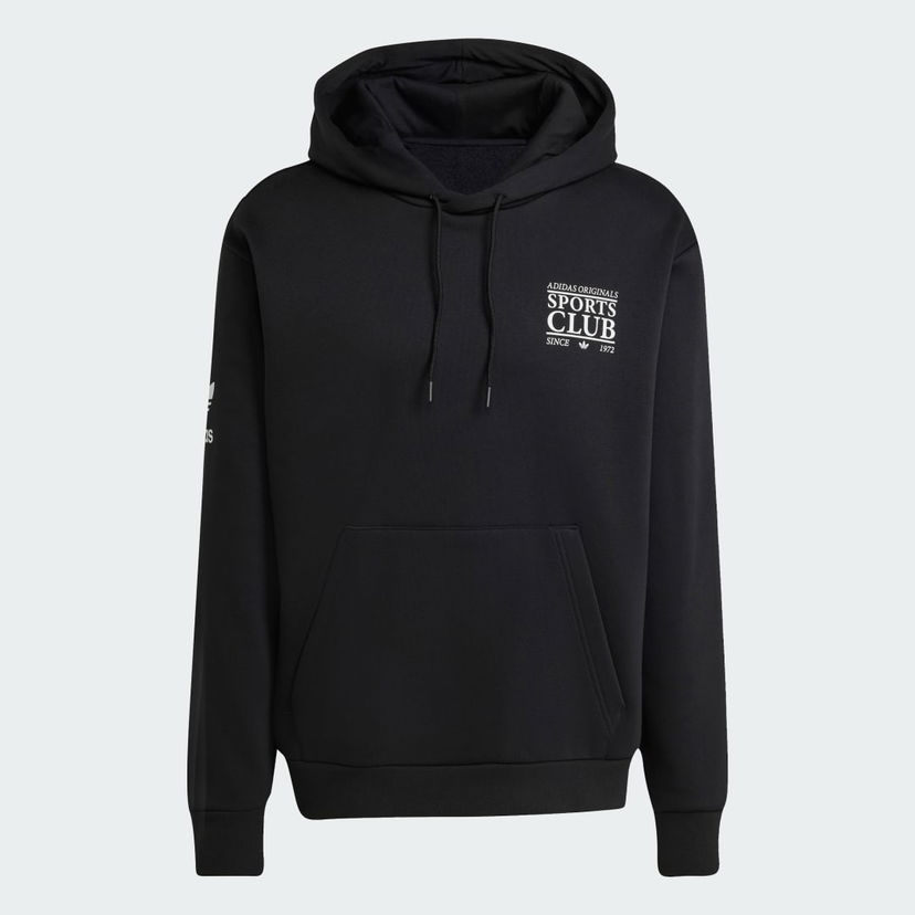 Mikina adidas Performance Sports Club Graphic Hoodie Čierna | JX3058
