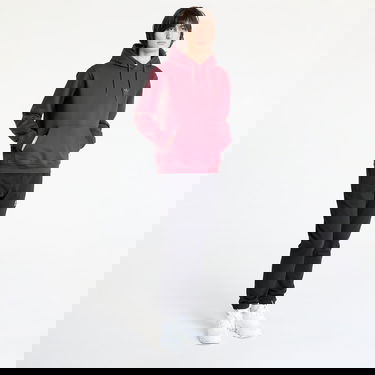 Mikina adidas Performance Trefoil Essentials Hoodie Vínová | JD2403, 4