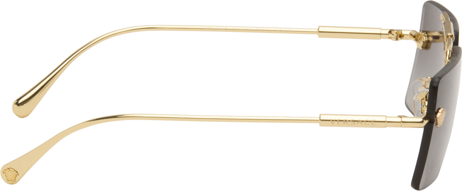 Gold Medusa Sunglasses