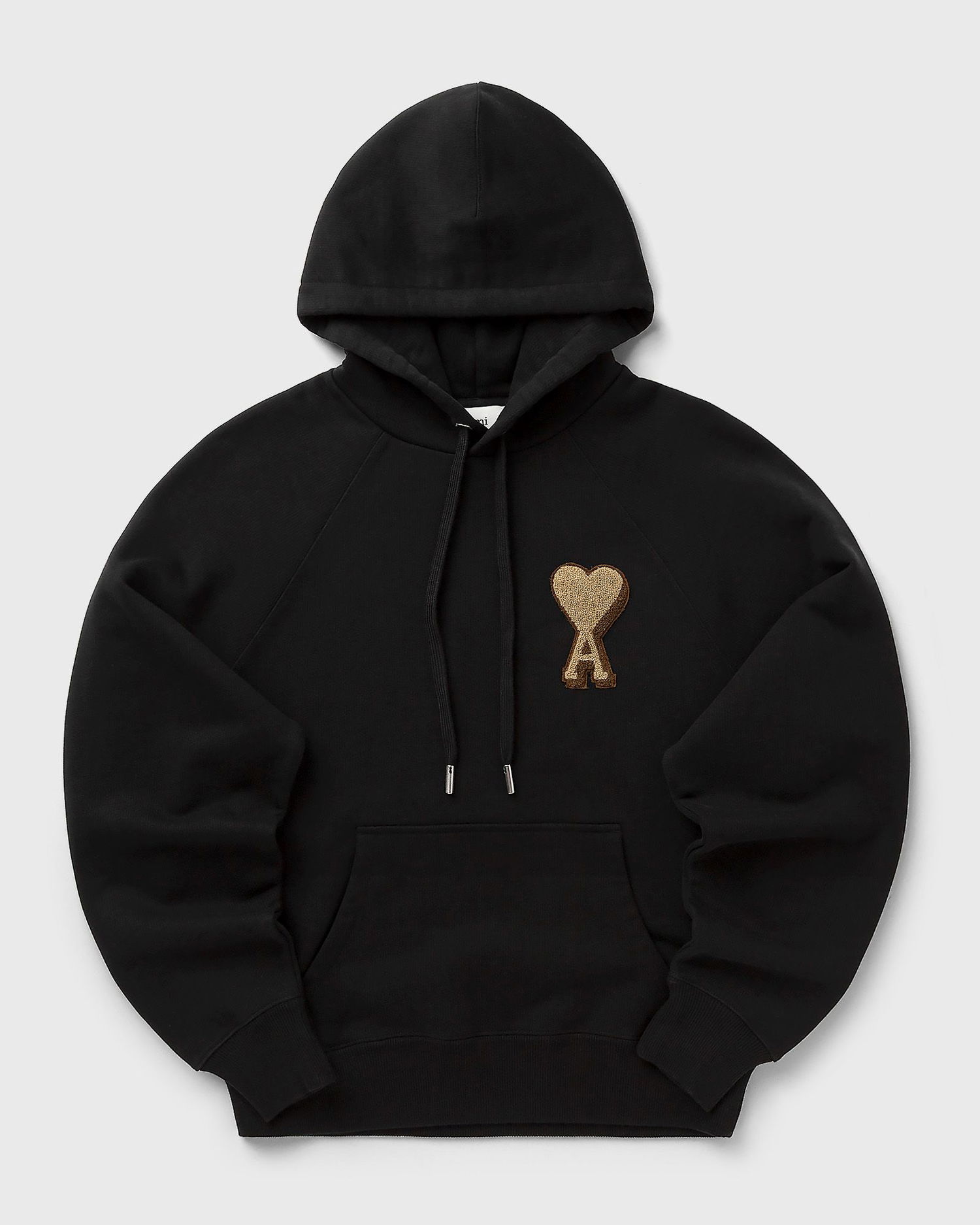 Mikina AMI Hoodie with Patch Čierna | USW770.747-001, 0