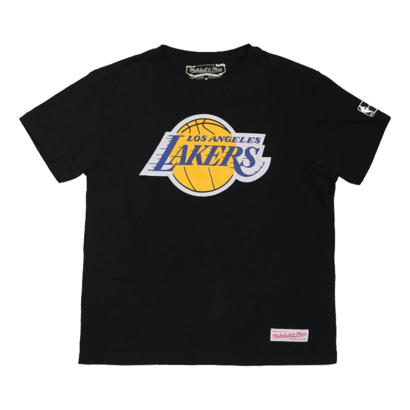 Tričko Mitchell & Ness Mitchell & Ness NBA Los Angeles Lakers T-Shirt Čierna | MN13S15-LAL-1