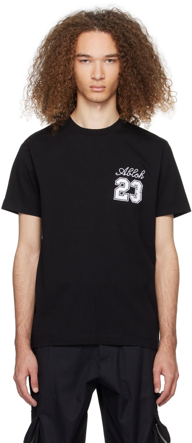Tričko Off-White Black '23' T-Shirt Čierna | OMAA027S24JER0051001, 0