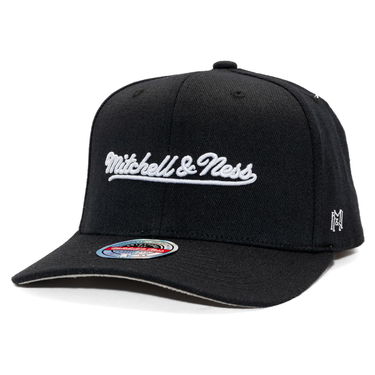Šiltovka Mitchell & Ness Mitchell & Ness Branded Script Stretch Cap Čierna | HC12184-MNNBLCK, 0