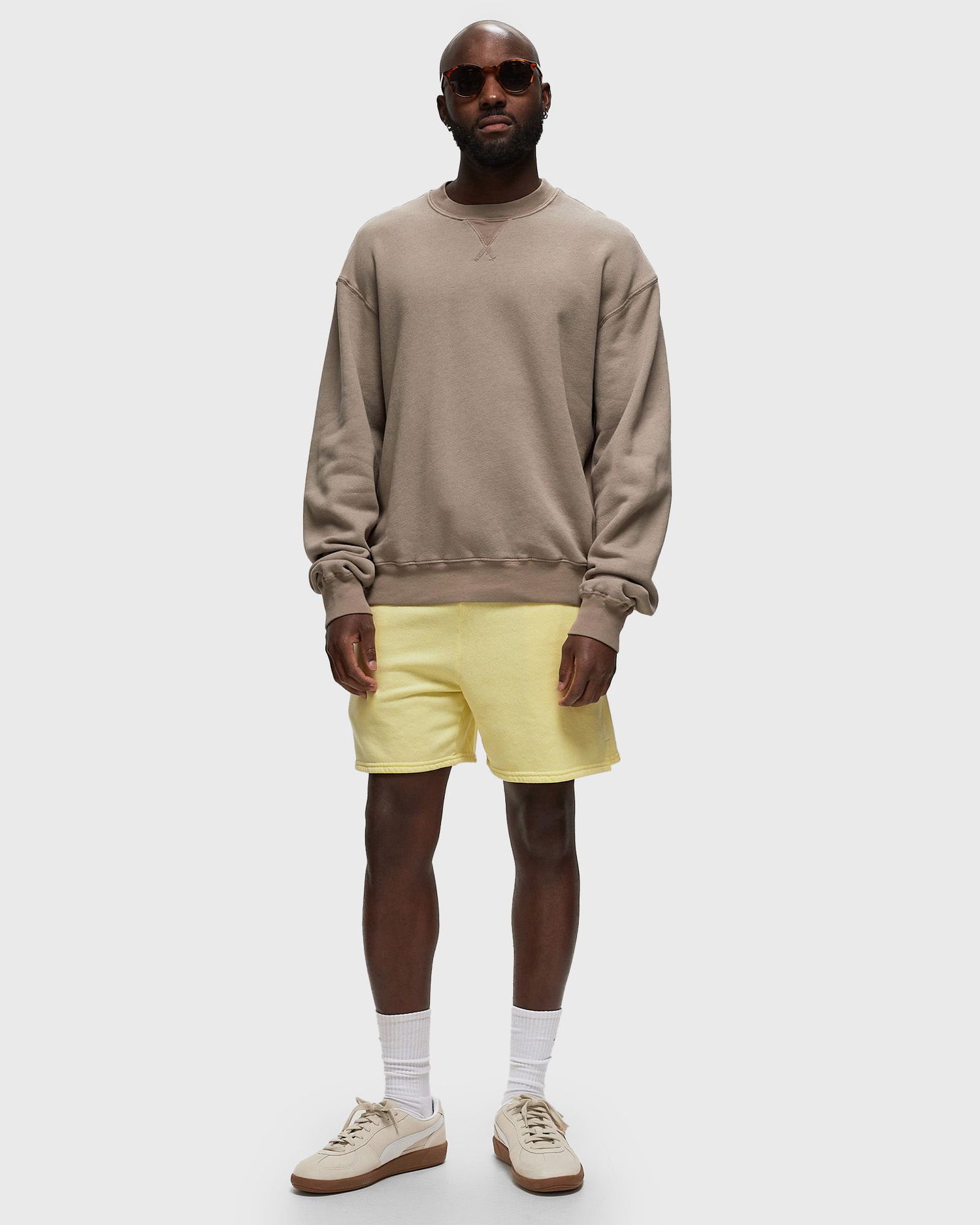 Mikina John Elliott Vintage Fleece Crew Hnedá | B271D531353A, 1