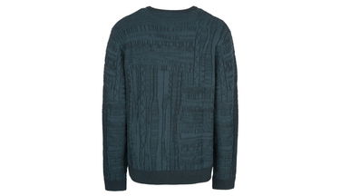 Sveter Irie Daily Theo Structure Knit Crew Neck Sweater Zelené | 615D231-464, 2