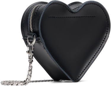 Kabelka Dr. Martens Dr. Martens Mini Heart Shaped Patent Leather Bag Čierna | AD092001, 2