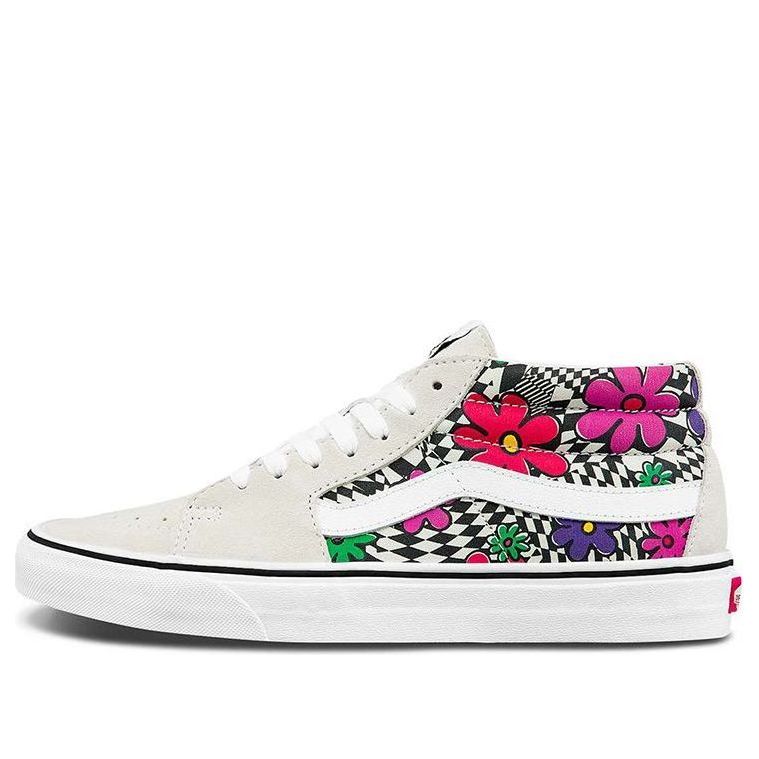 Tenisky a topánky Vans SK8-Mid Flower Plaid Rôznofarebný | VN0A3WM340G, 0