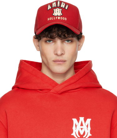 Šiltovka AMIRI 'MA' Hollywood Trucker Cap Červená | AMHACP1029, 0