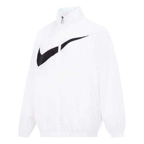 Vetrovka Nike Sportswear Essential Woven Jacket Biela | DX5865-100