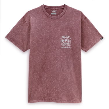Tričko Vans Plant Harmony Acid Washed Tee Vínová | VN0000M2ALI1, 0