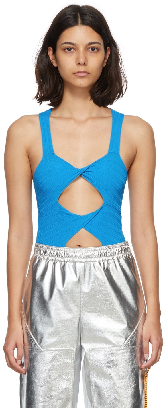 Body Stella McCartney Cutout Bodysuit Modrá | 6K00193S2314, 0