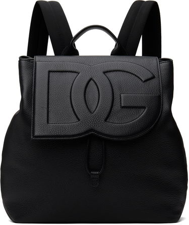 Batoh Dolce & Gabbana Deerskin Backpack Čierna | BM2331A8034, 0