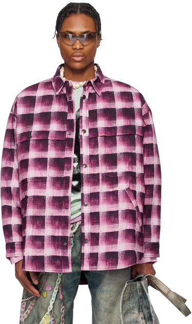Košeľa Acne Studios Acne Studios Check Button-Up Shirt Ružová | B90814-, 0