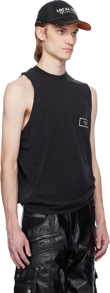 Tielko Martine Rose Martine Rose Logo Tank Top Čierna | 622JE01002B, 1