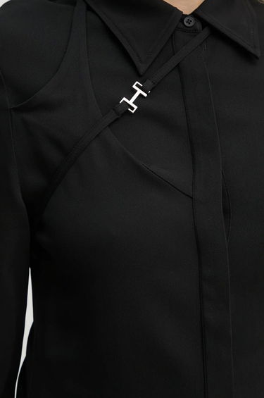 Košeľa HELIOT EMIL Heliot Emil Regular Fit Shirt with Classic Collar Čierna | AW24.W.05.056.BLK01, 5