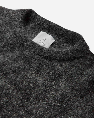 Sveter ROA Dropstitch Mohair Knit Crewneck Sweater Čierna | RBMW0522YA76 ANT0001, 3