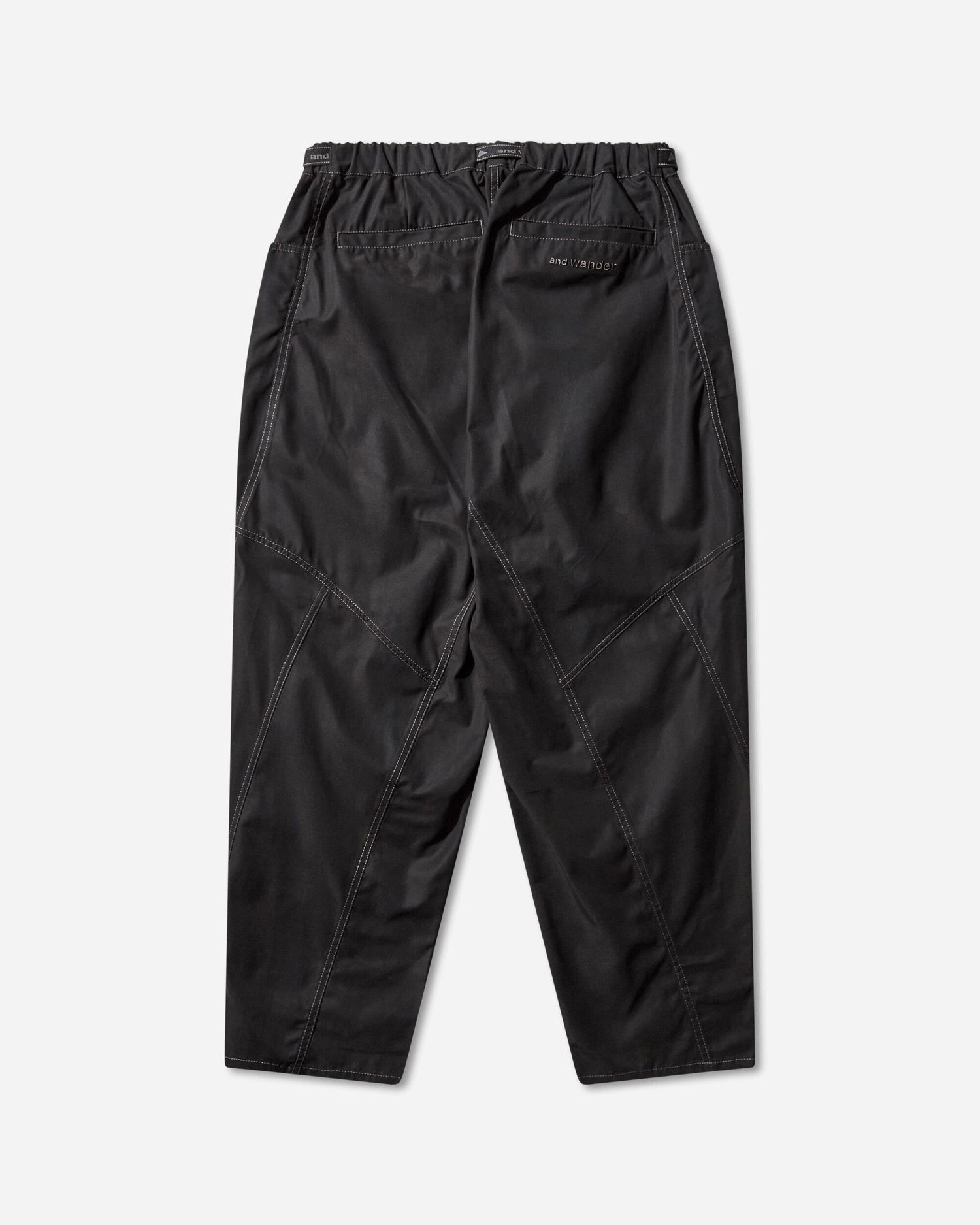Nohavice and wander High Count Cloth Wide Pants Čierna | 5745282097 010, 0