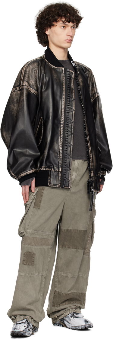 Cargo nohavice Maison MIHARA YASUHIRO MIHARA YASUHIRO Repair Cargo Pants Zelené | A14PT053, 3
