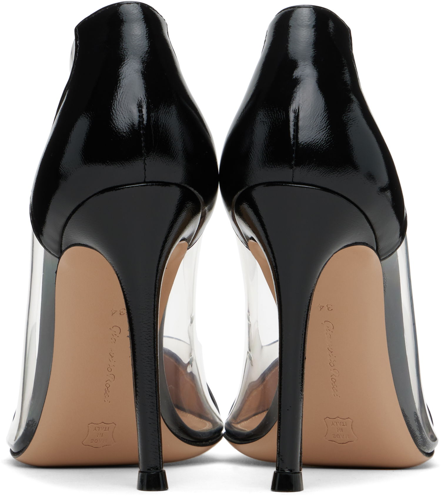 Tenisky a topánky Gianvito Rossi Plexi 85 Pumps Čierna | G20140-15RIC-NUG, 1
