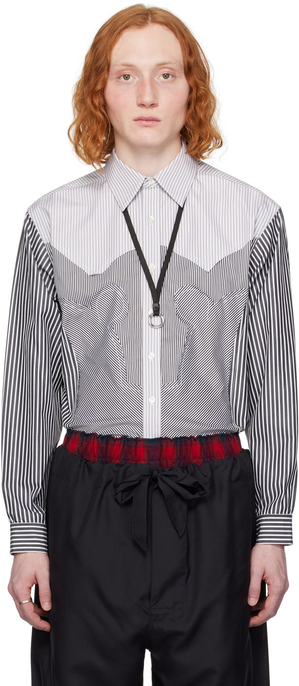 Košeľa Maison Margiela Patchwork Shirt Čierna | S50DT0029 STZ129, 0