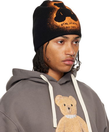 Kulicha Palm Angels Spray Bear Beanie Čierna | PMLC036F25KNI0021066, 1