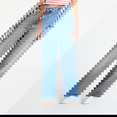 Džínsy Tommy Hilfiger Tommy Jeans Claire High Rise Wide Leg Jeans W25/L30 Modrá | DW0DW21293 1A5, 0