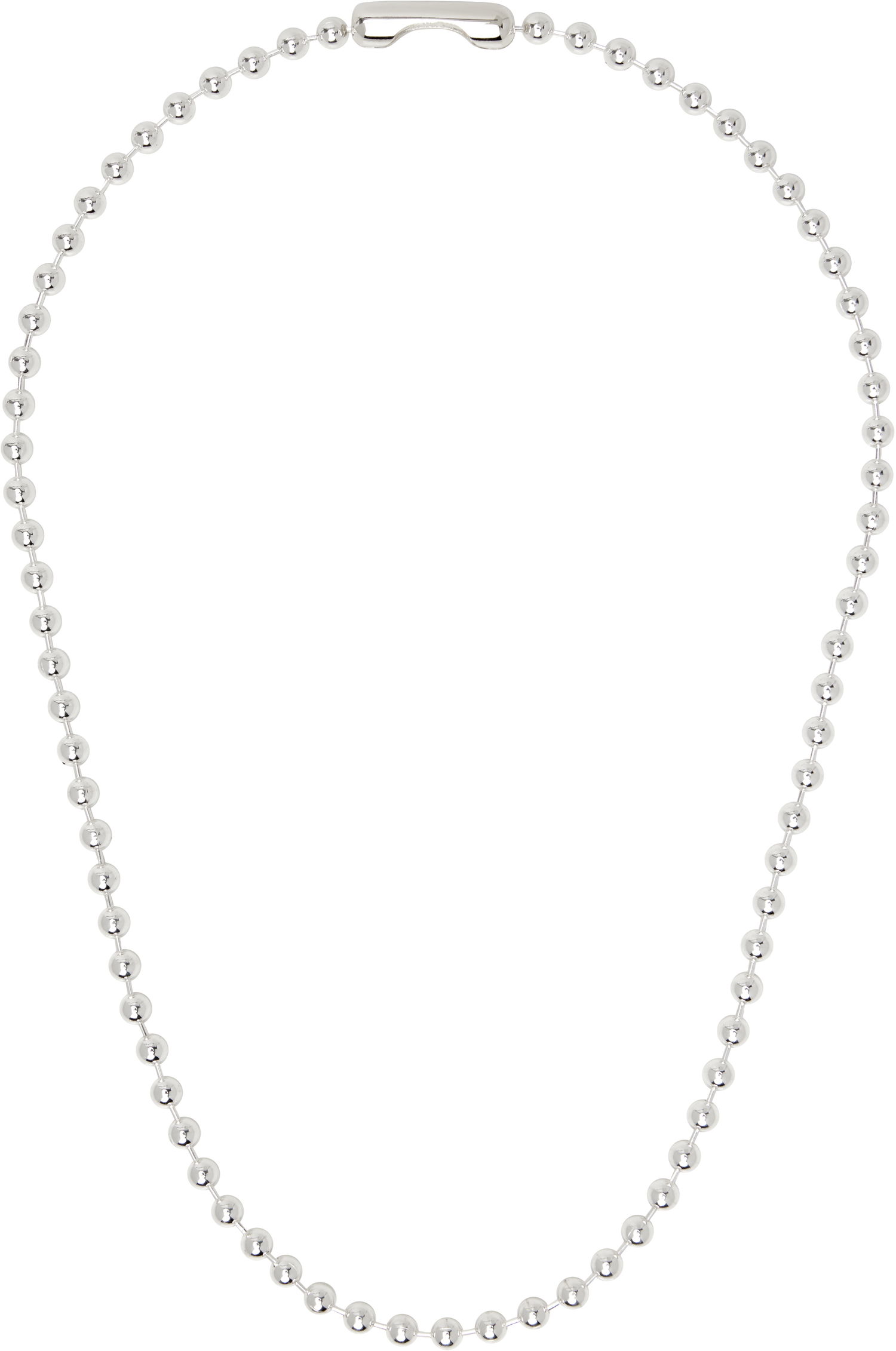 Náhrdelník Ambush AMBUSH Ball Chain Necklace Metalická | 12111147, 0