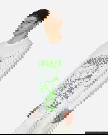 Tričko Pleasures THC Longsleeve T-Shirt Biela | P23SP054 WHITE, 4