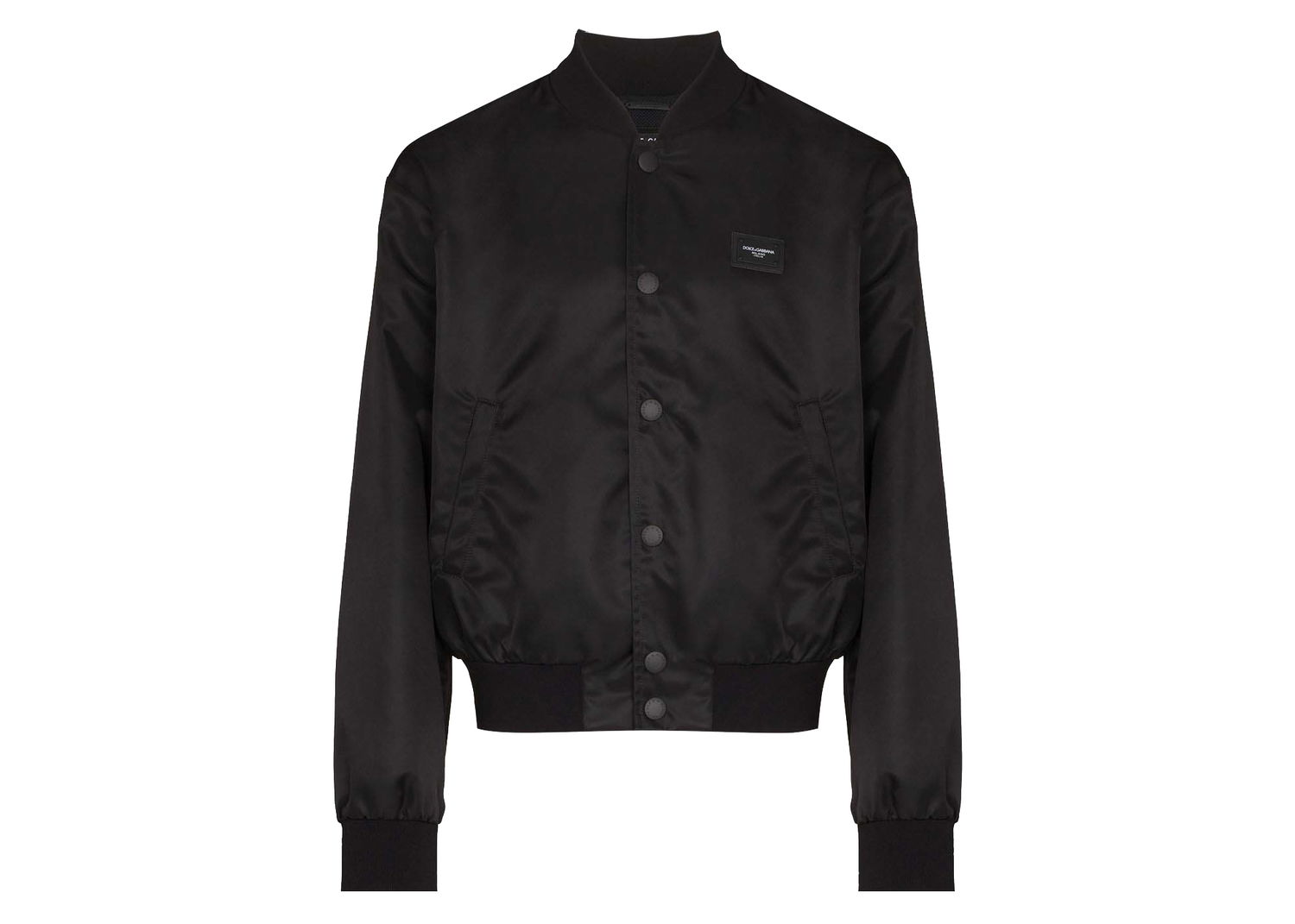 Bomber bunda Dolce & Gabbana DG Plaque Bomber Jacket Black Čierna | G9VD2TFUMNQ, 0
