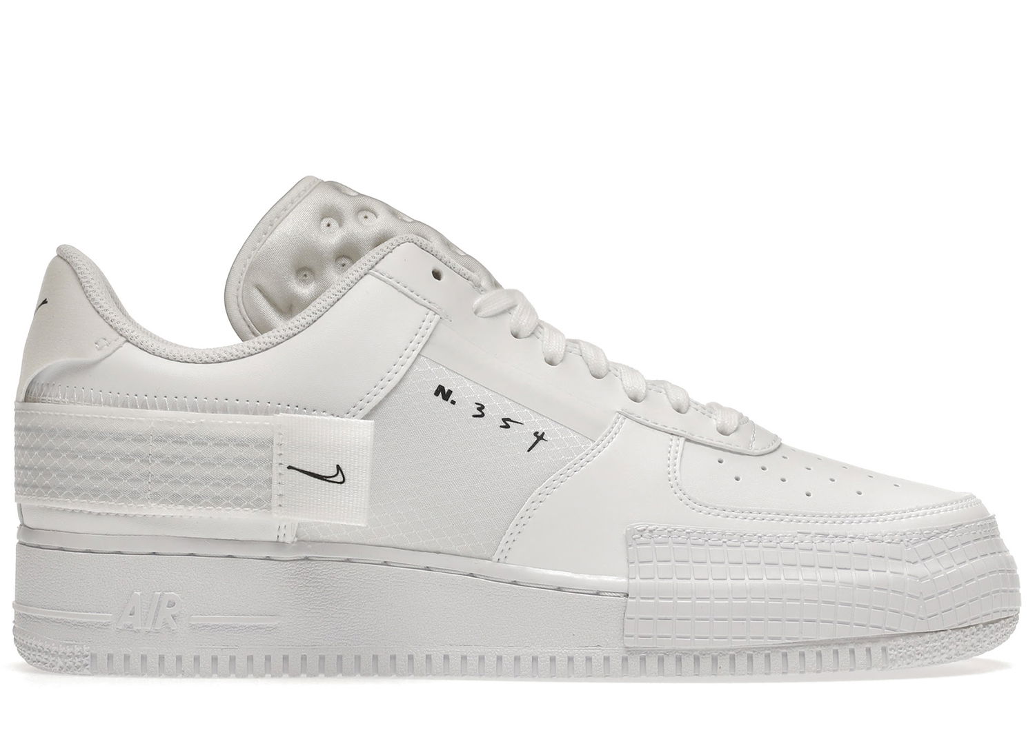 Tenisky a topánky Nike Air Force 1 Type "White" Biela | CQ2344-101/CT2584-100, 0