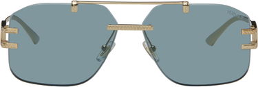 Slnečné okuliare Versace Versace Damier Plaque Sunglasses Metalická | 0VE2275 10028060 8056262247853, 0