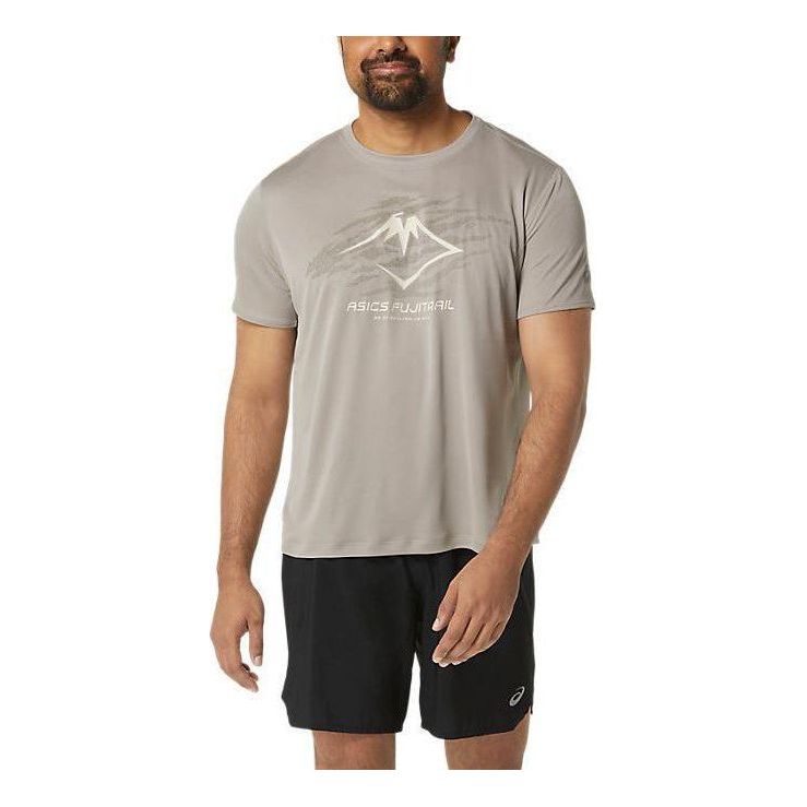 Tričko Asics Fujitrail Logo Graphic Tee Šedá | 2011C981-250, 0