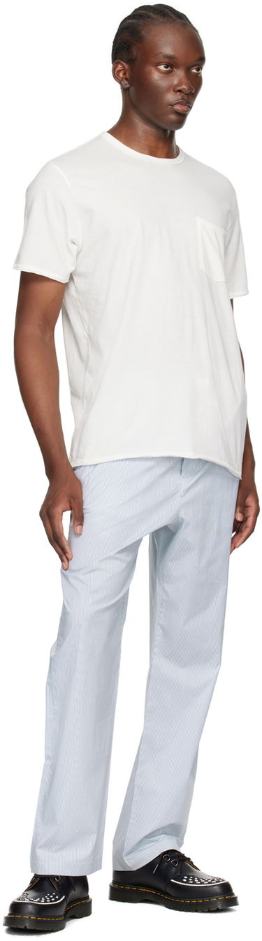 Tričko rag & bone Miles Pocket T-Shirt Biela | MBC21PT0236N23, 3