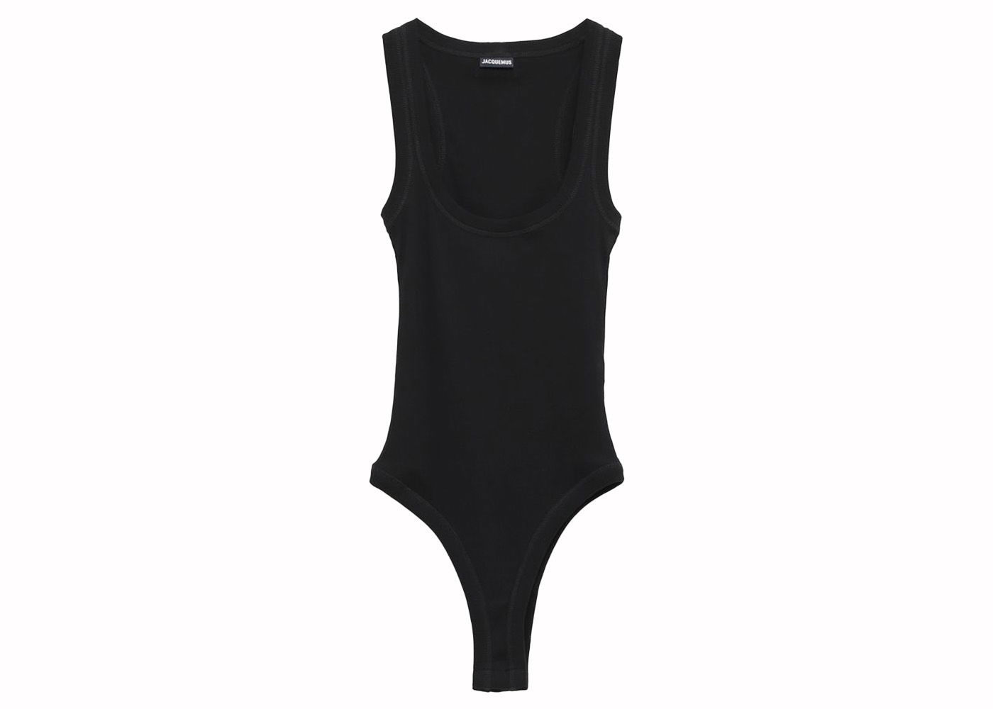 Body Jacquemus Le Body Gros Grain 3fe Print Čierna | 241JS159-2032-M24, 0