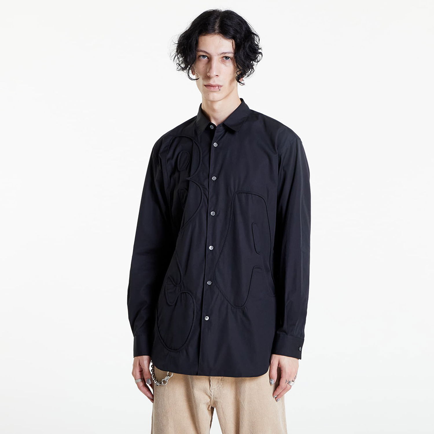 Košeľa Comme des Garçons Shirt Woven Čierna | FJ-B007-W22, 0