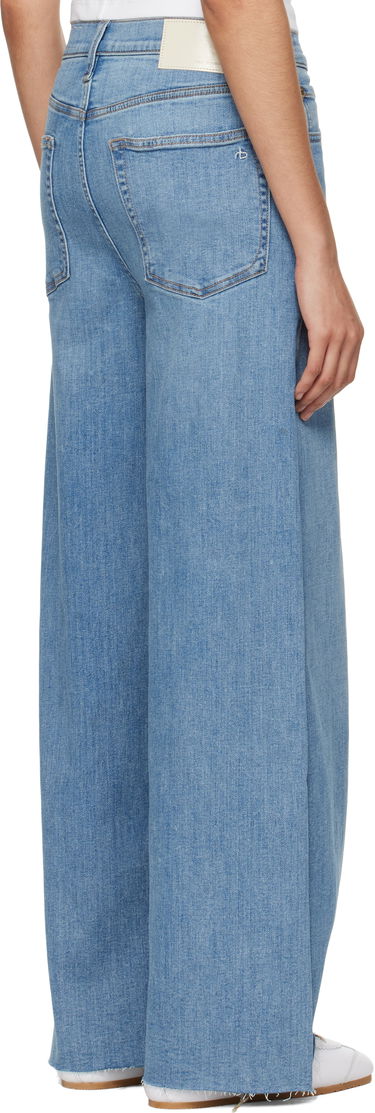 Džínsy rag & bone rag & bone 'The Sofie' High-Rise Ultra Wide Ankle Jeans Modrá | WDD24F3000FUMO, 2