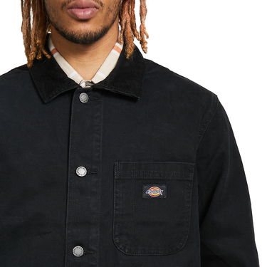 Bunda Dickies Duck Canvas Summer Chore Coat Čierna | DK0A4XMJC401, 2